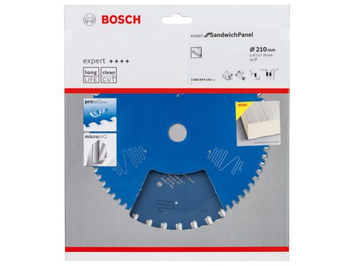 BOSCH Fűrésztárcsa szendvicspanelhez 210 x 30 x 2,4 mm / 36T Expert for Sand. Panel