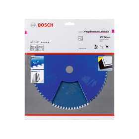   BOSCH Fűrésztárcsa laminált lapokhoz 254 x 30 x 2,8 mm / 80T Expert for High Pressure Laminate