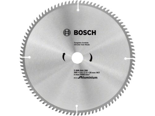 BOSCH Fűrésztárcsa alumíniumhoz 305 x 30 x 3,0 mm / 96T