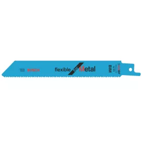   BOSCH Szablyafűrészlap fémre S 922 BF 150 mm / 14TPI bimetál Flexible for Metal (100 db)