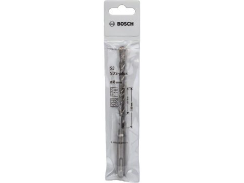 BOSCH Kőzetfúró 8,0 x 160/100 mm kétélű SDS-Plus