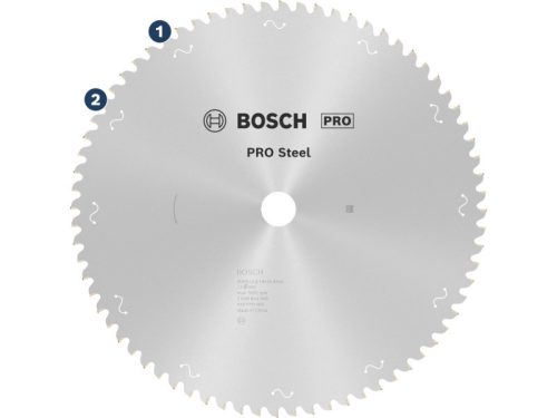 BOSCH PRO Fűrésztárcsa fémre 305 x 25,4 x 2,2 mm / 72T