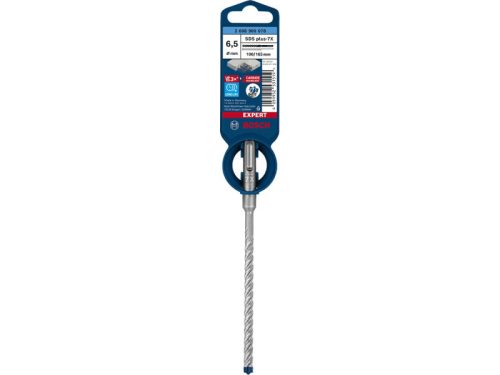 BOSCH EXPERT 7X Kőzetfúró 6,5 x 165/100 mm négyélű SDS-Plus
