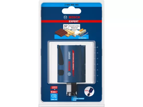 BOSCH EXPERT Construction Material keményfémfogú körkivágó 57 mm