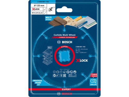 BOSCH EXPERT Multi vágókorong 125 x 22,2 mm X-LOCK