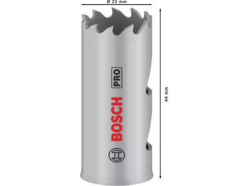 BOSCH PRO Körkivágó 22 mm (8% kobalttal) menetes Multi Material