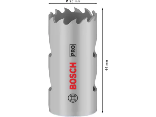 BOSCH PRO Körkivágó 25 mm (8% kobalttal) menetes Multi Material