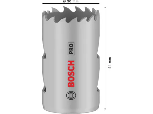 BOSCH PRO Körkivágó 30 mm (8% kobalttal) menetes Multi Material