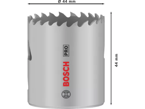 BOSCH PRO Körkivágó 44 mm (8% kobalttal) menetes Multi Material