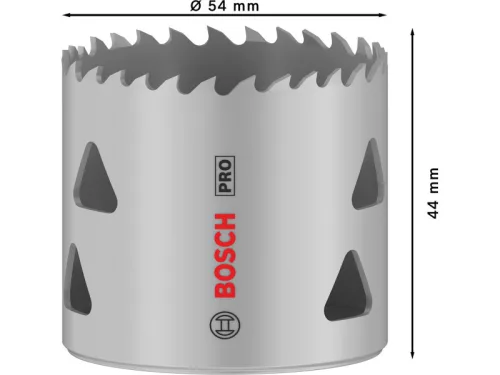 BOSCH PRO Körkivágó 54 mm (8% kobalttal) menetes Multi Material