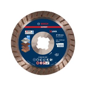   BOSCH EXPERT Gyémánt vágókorong 125 x 2,4 x 12 x 22,2 mm turbo Multi Material X-LOCK (oSa)