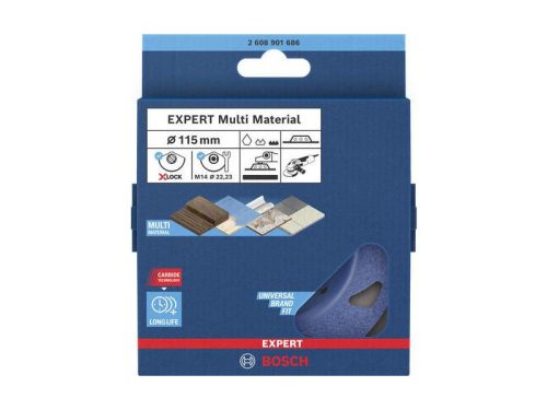 BOSCH EXPERT Keményfém fazékkorong finom, lapos 115 x 22,2 mm X-LOCK