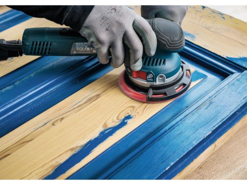 BOSCH EXPERT O780 Foil Tépőzáras csiszolótárcsa 125 mm / P120 kerámiaszemcsés (6 db)