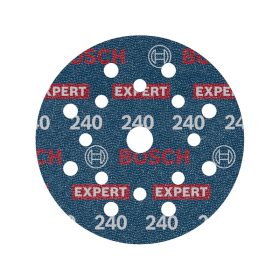  BOSCH EXPERT O780 Foil Tépőzáras csiszolótárcsa 125 mm / P240 kerámiaszemcsés (6 db)