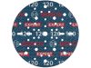 BOSCH EXPERT O780 Foil Tépőzáras csiszolótárcsa 150 mm / P120 kerámiaszemcsés (6 db)