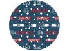 BOSCH EXPERT O780 Foil Tépőzáras csiszolótárcsa 150 mm / P150 kerámiaszemcsés (6 db)