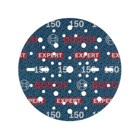   BOSCH EXPERT O780 Foil Tépőzáras csiszolótárcsa 150 mm / P150 kerámiaszemcsés (6 db)