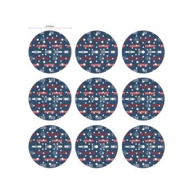   BOSCH EXPERT O780 Foil Tépőzáras csiszolótárcsa készlet 9 részes 150 mm kerámiaszemcsés