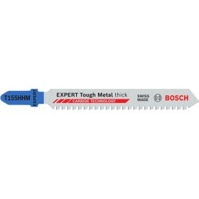   BOSCH EXPERT Dekopírfűrészlap rozsdamentes acéllapokhoz T155HHM 92 mm / 2,54TPI (3 db)