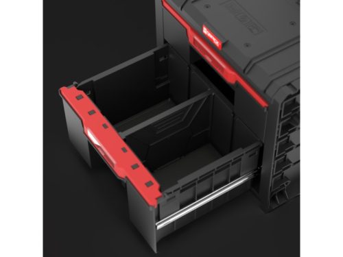 QBRICK SYSTEM PRO 2.0 Gurulós szerszámos láda 2 fiókos