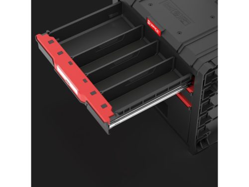 QBRICK SYSTEM PRO 2.0 Gurulós szerszámos láda 3 fiókos