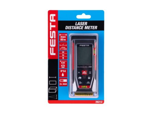 FESTA Lézeres távolságmérő 80 m