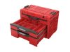 QBRICK SYSTEM PRIME 3 Fiókos szerszámosláda Red Ultra HD