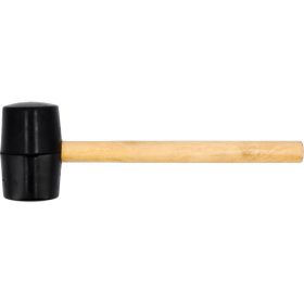 VOREL Gumikalapács 450 g fa nyél 55 mm