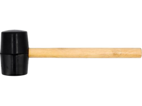 VOREL Gumikalapács 450 g fa nyél 55 mm