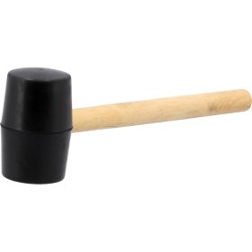 VOREL Gumikalapács 450 g fa nyél 55 mm