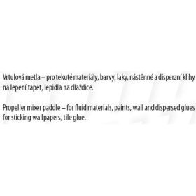 FESTA Ragasztó keverőszár horganyzott 80 x 500 mm