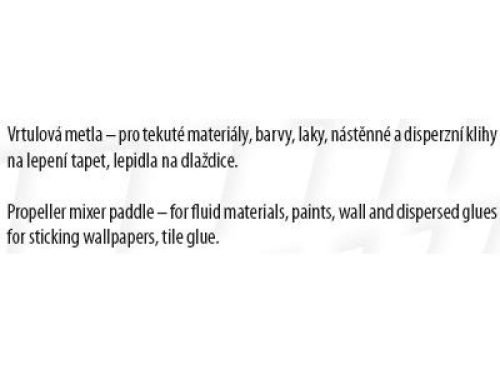 FESTA Ragasztó keverőszár horganyzott 80 x 500 mm