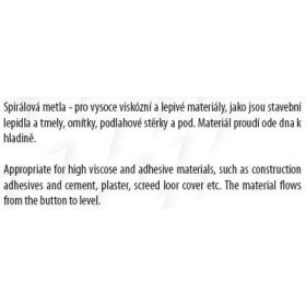 FESTA Keverőszár horganyzott 100 x 500 mm spirál