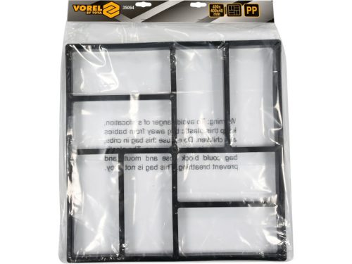 VOREL Térkő sablon 400 x 400 x 40 mm