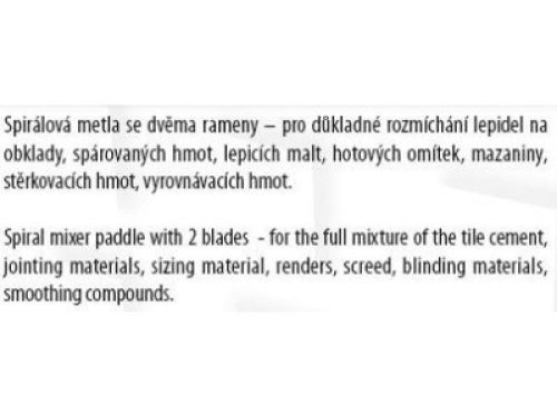 FESTA Festék keverőszár 120 x 500 mm SDS-Plus