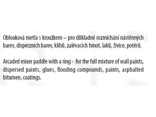 Festék keverőszár 60 x 400 mm barkács