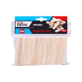 WOODY Fa ék 80 x 25 x 10 - 3 mm (20 db)