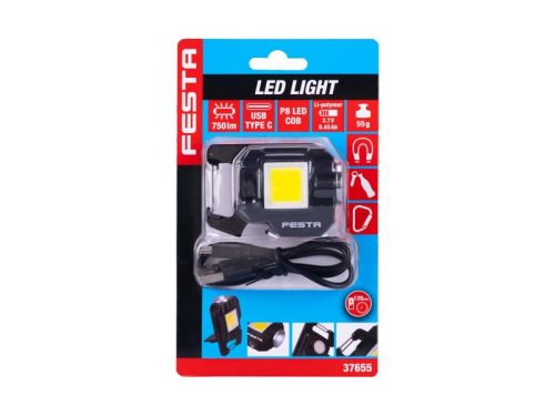 FESTA Zseblámpa 750 lm