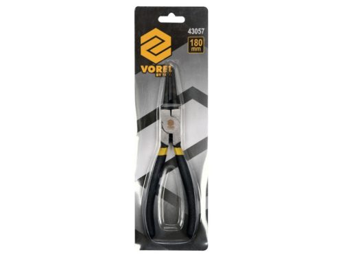 VOREL Seeger fogó 180 mm belső egyenes