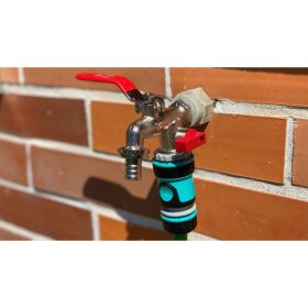 Kerti csap 1/2" külsőmenetes, tömlővéges