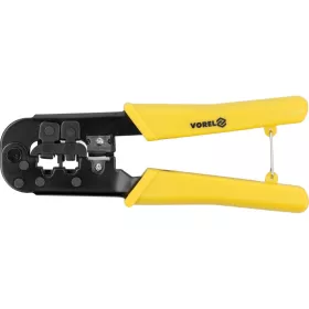   VOREL Krimpelő fogó UTP hálózati/RJ45 és telefon/RJ11 kábelekhez