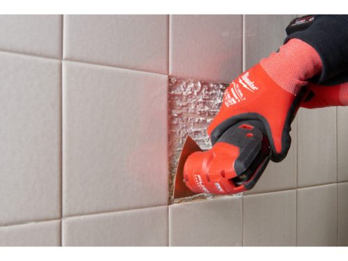 MILWAUKEE Habarcseltávolító csiszolótalp 80 mm karbidszemcsés Multitool Starlock