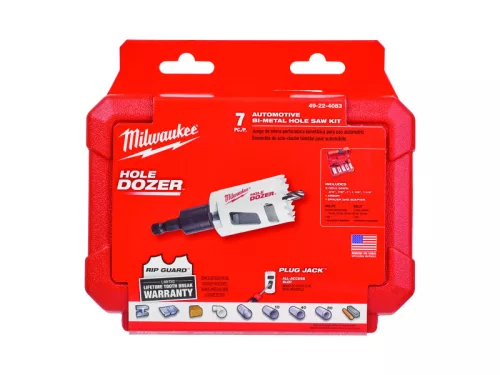 MILWAUKEE Körkivágó készlet 7 részes Co bimetál