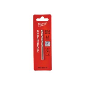   MILWAUKEE Csigafúró 4,5 x 80/47 mm HSS-G DIN 338 Thunderweb