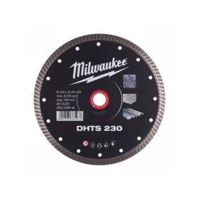   MILWAUKEE Gyémánt vágókorong 230 x 1,9 x 10 x 22,2 mm turbo DHTS