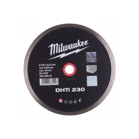   MILWAUKEE Gyémánt vágókorong 230 x 2,6 x 8,0 x 22,2 mm folytonos