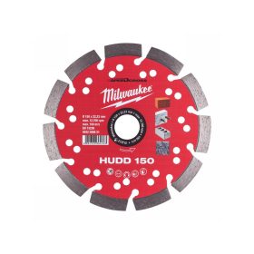   MILWAUKEE Gyémánt vágókorong 150 x 2,6 x 10 x 22,2 mm szegmentált HUDD