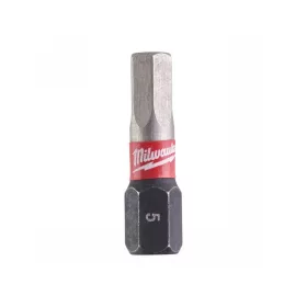   MILWAUKEE Bithegy imbusz 5 x 25 mm Shockwave Impact Duty (2 db)