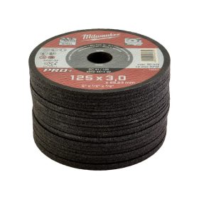   MILWAUKEE Vágókorong fémre 125 x 3,0 x 22,2 mm egyenes SC41 PRO+