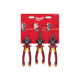 MILWAUKEE Fogó készlet 1000 V-ig szigetelt